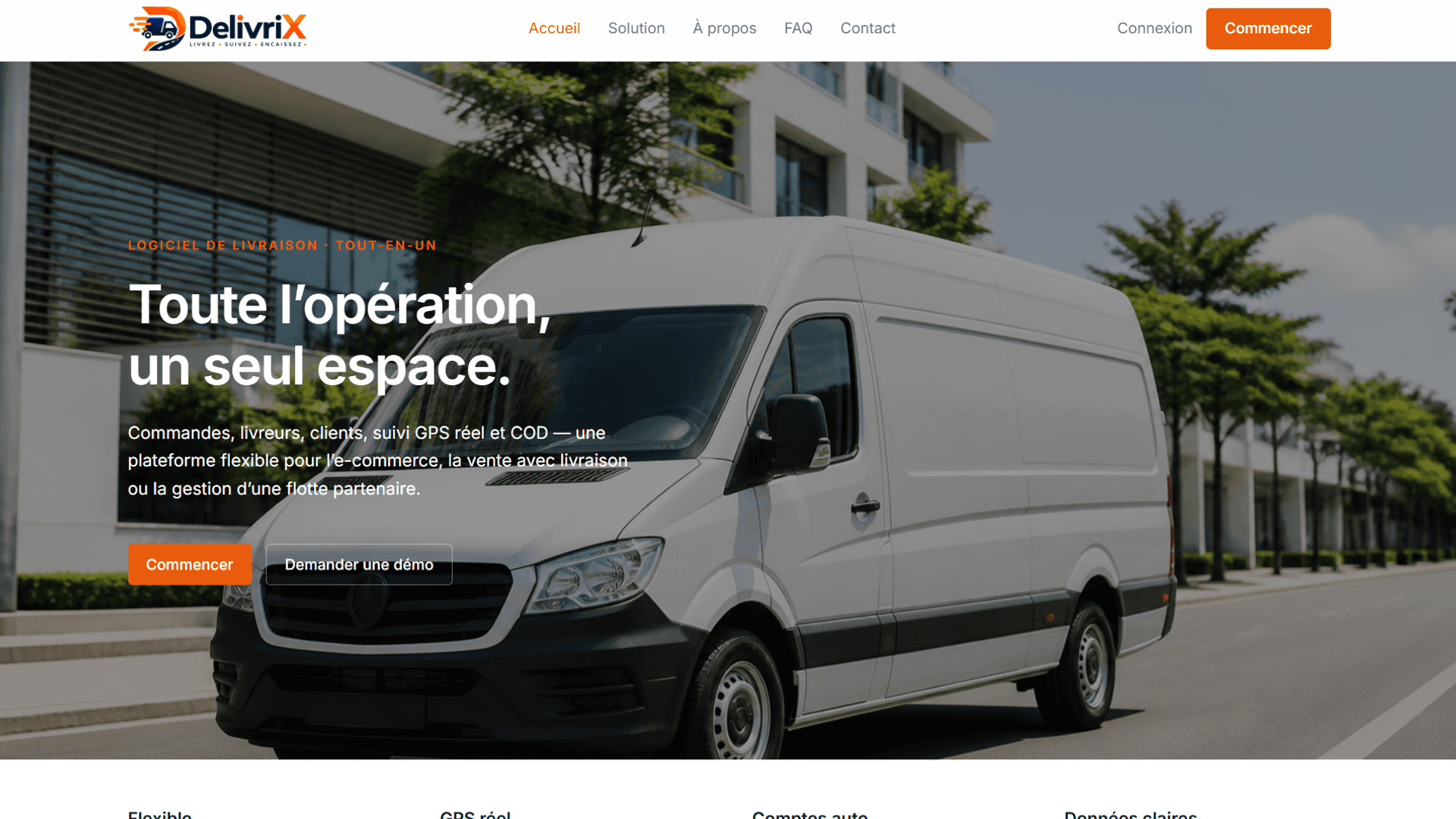 DelivriX — Delivery operations platform