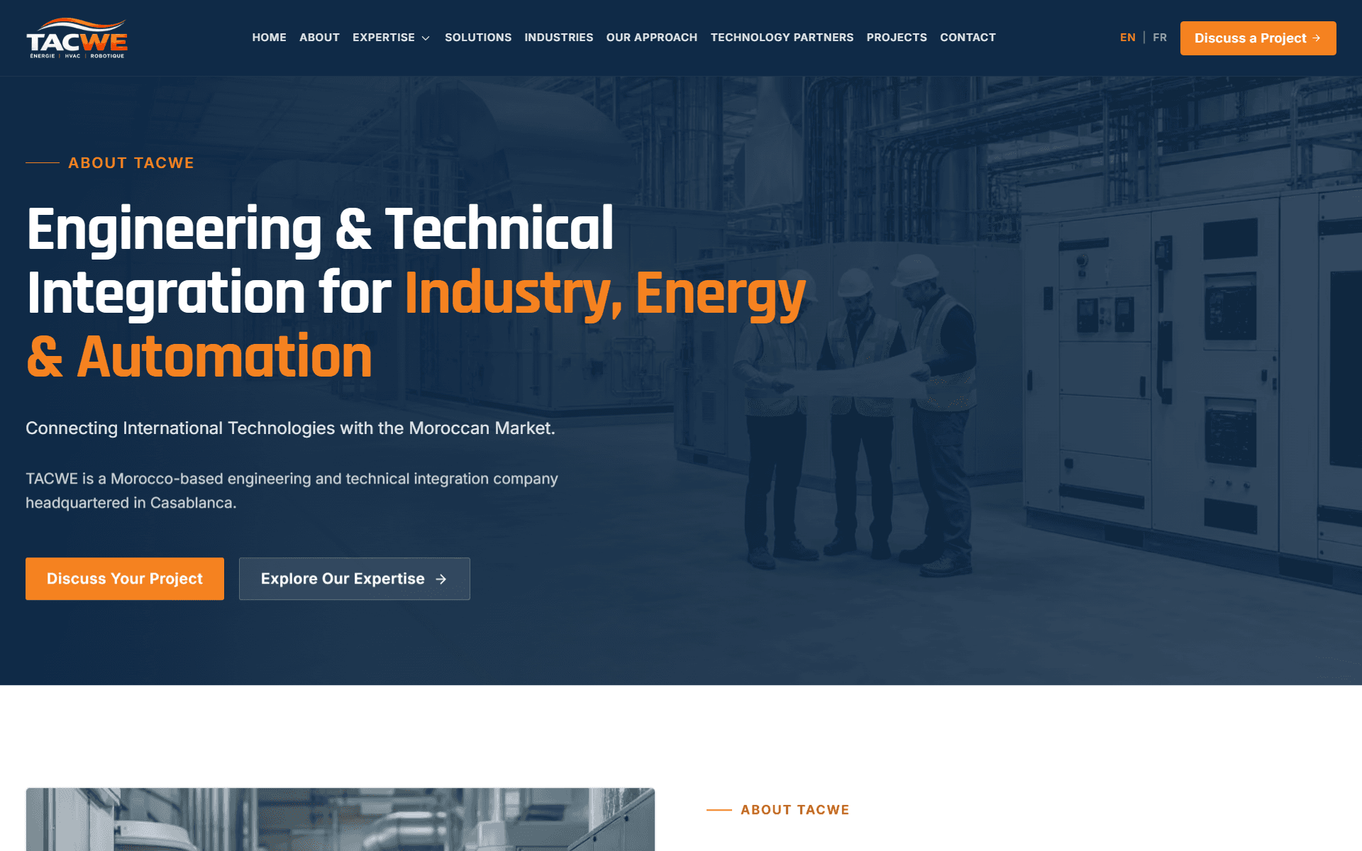 TACWE Consulting — Engineering & technical integration